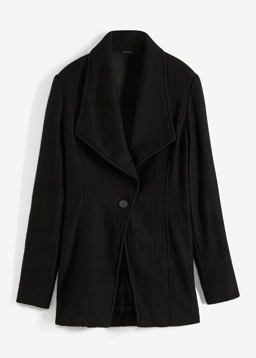 B.P.C żakiet czarny z dżerseju r.36/38