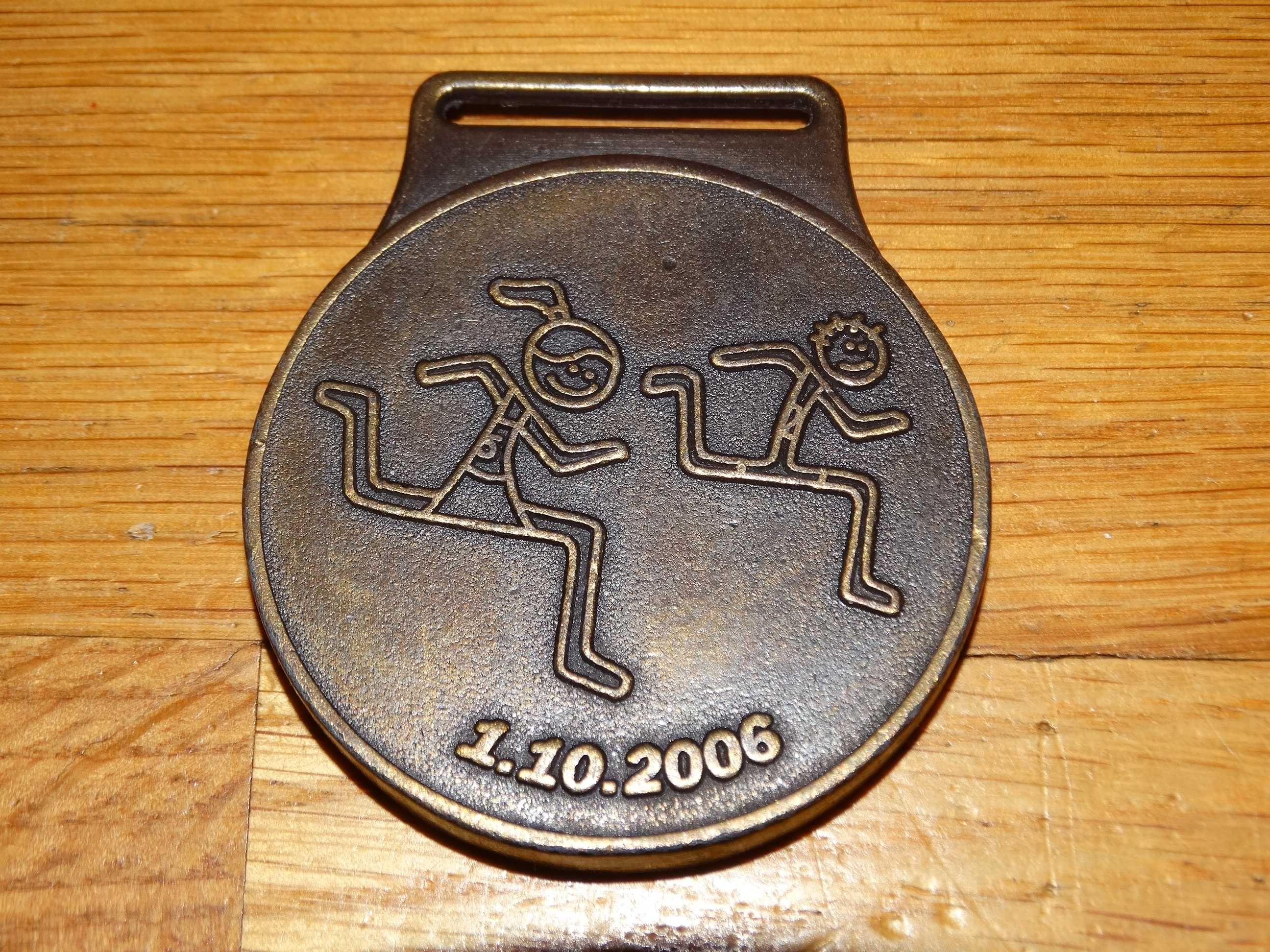 Medal "Dołącz biegiem" Run Warsaw 2006 (1.10.2006)