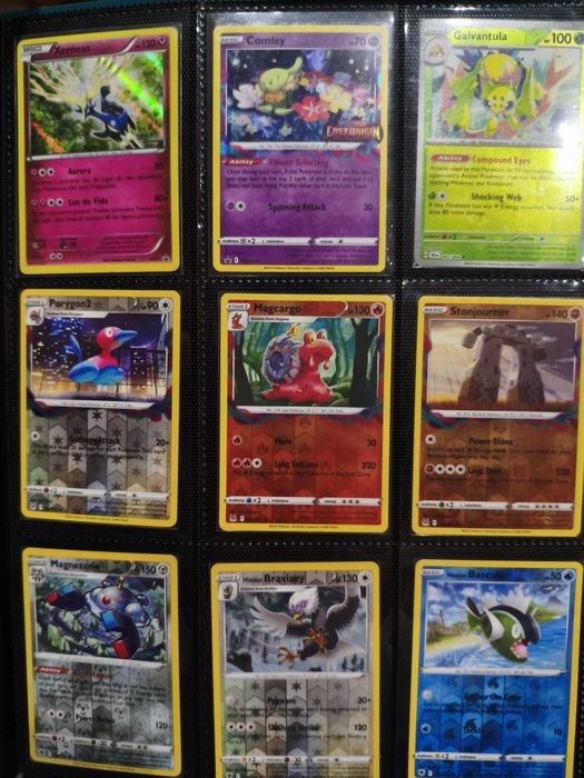 Lote de cartas Pokémon