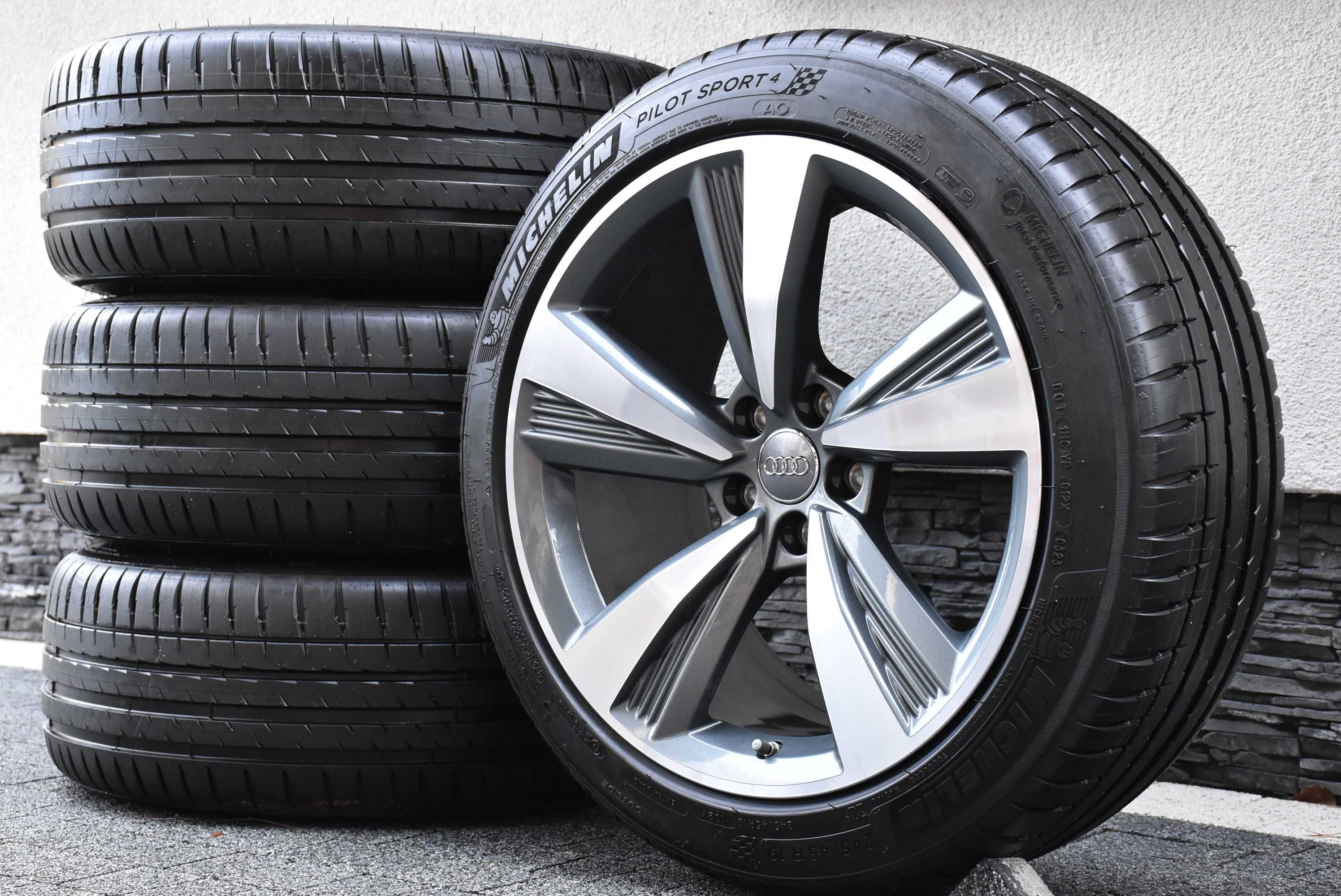 Nowe koła letnie OEM Audi 19" A7 4K8 A6 C8 S6 C8 4K0 Michelin AO DOT23