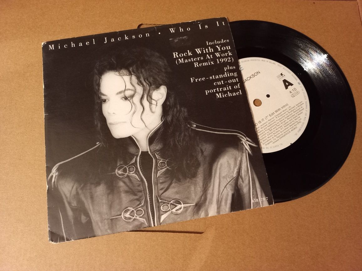 Michael Jackson – Who Is It Vinyl, 7", 45 RPM, Single