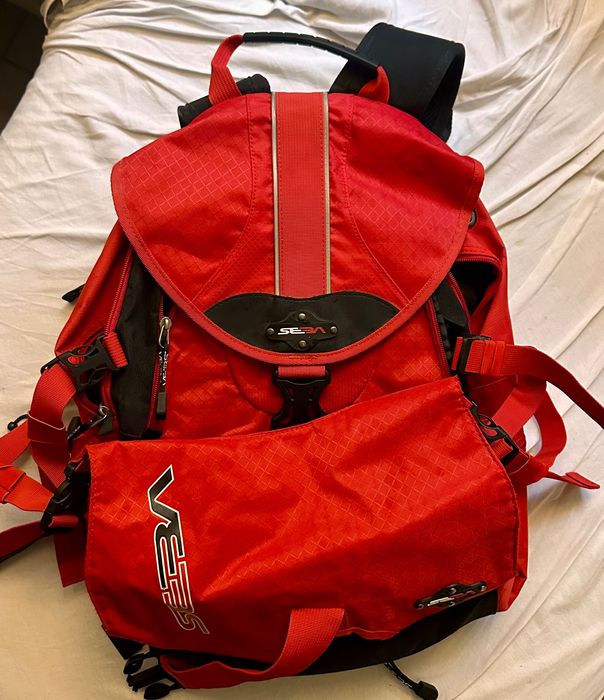 Рюкзак Seba червоний. Майже новий