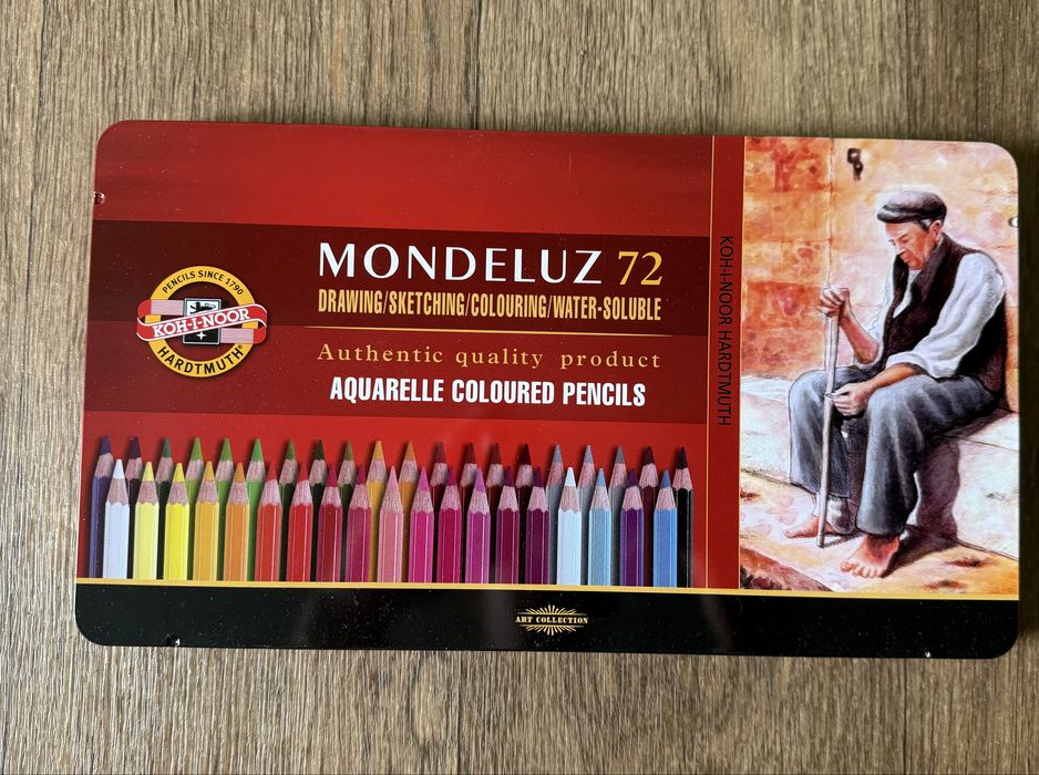 Koh-i-noor кольорові олівці 72 штуки карандаши цветные набор