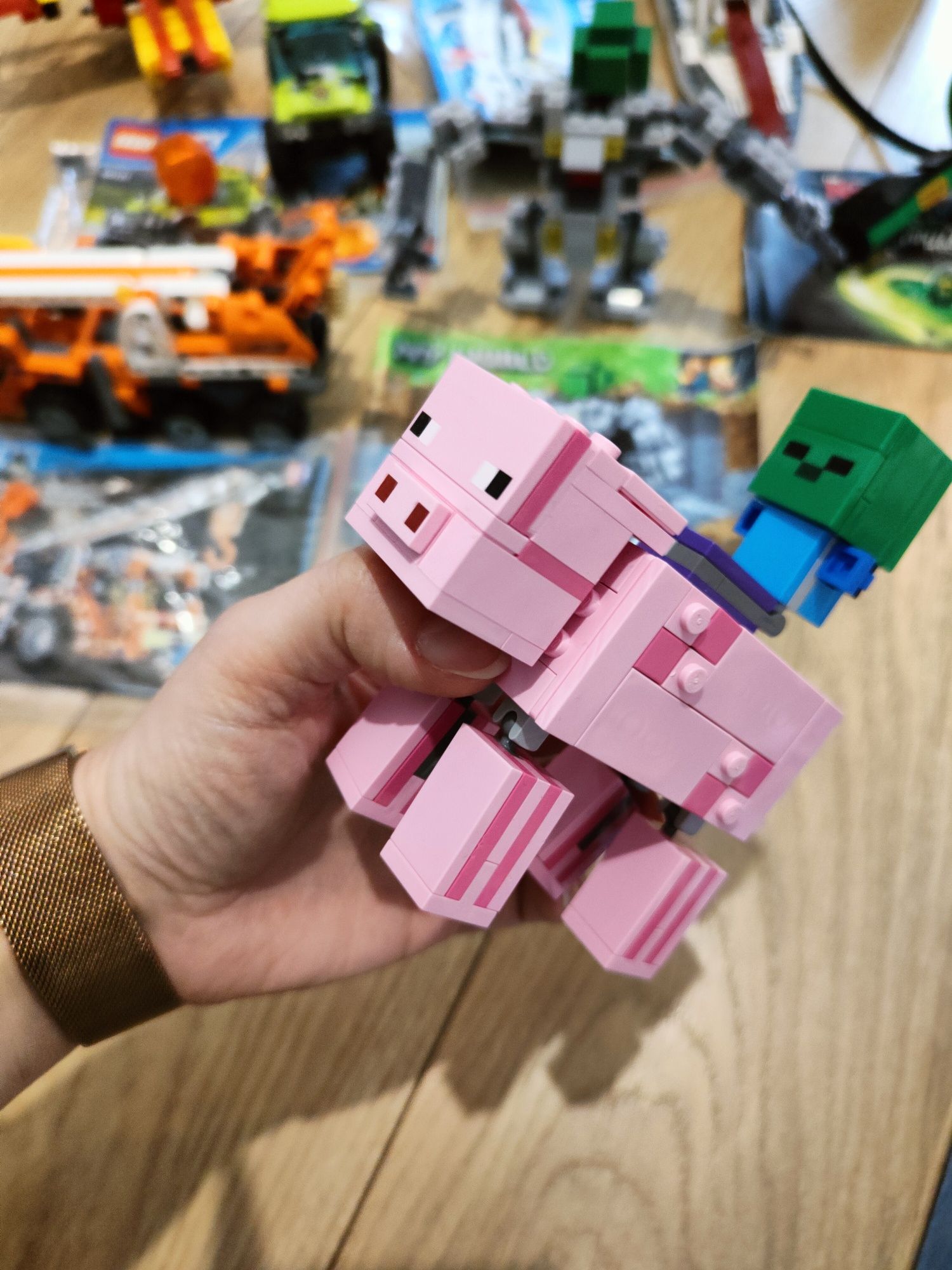 komplet 110 zł LEGO 60121, 60147, 70628 komplet