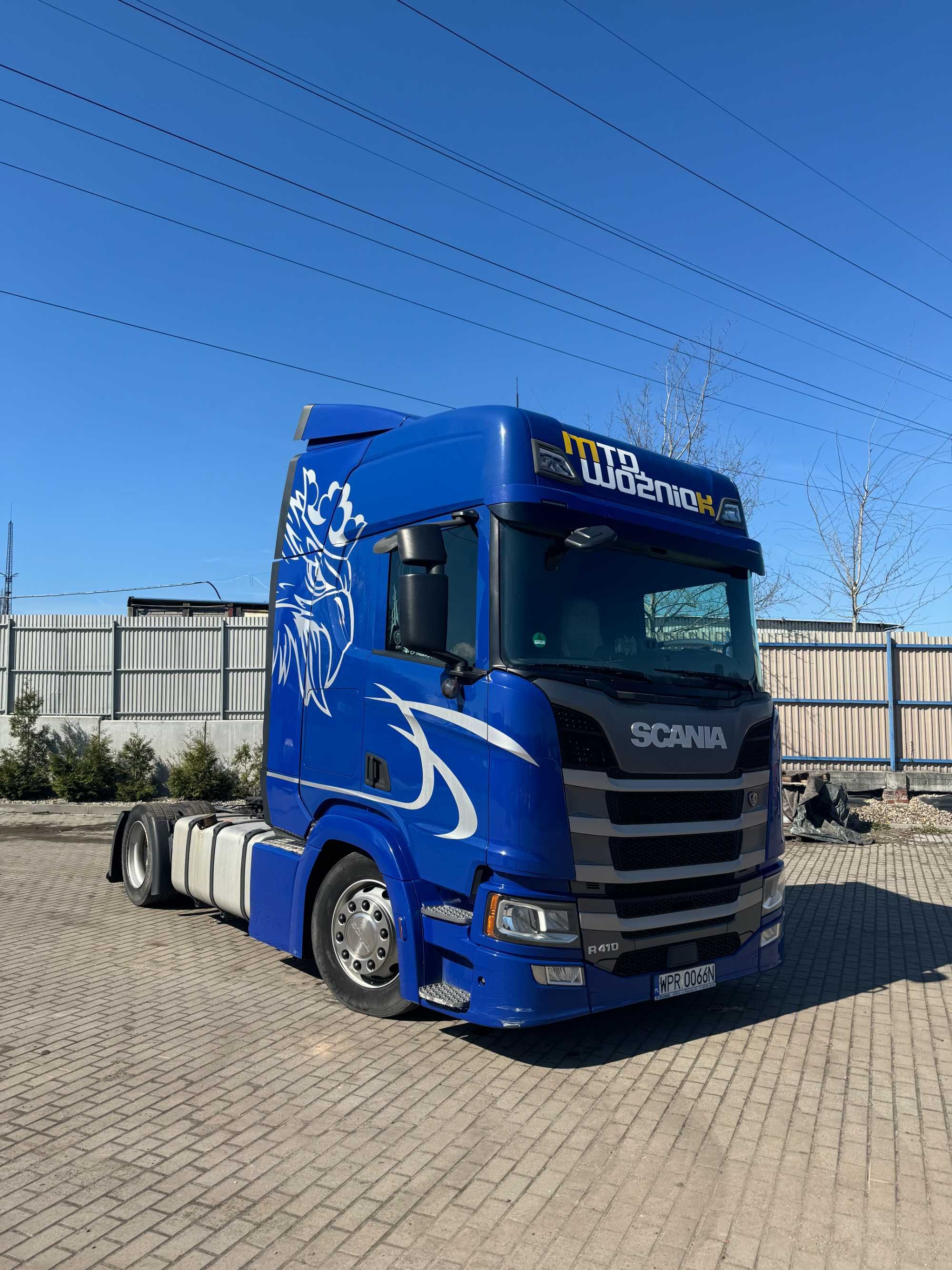 Scania R410, Low deck, 2018