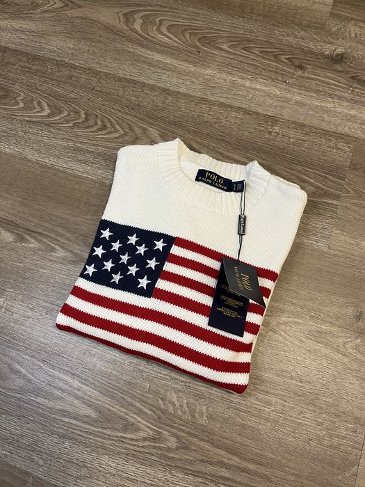 Suéter Polo Ralph Lauren USA Flag