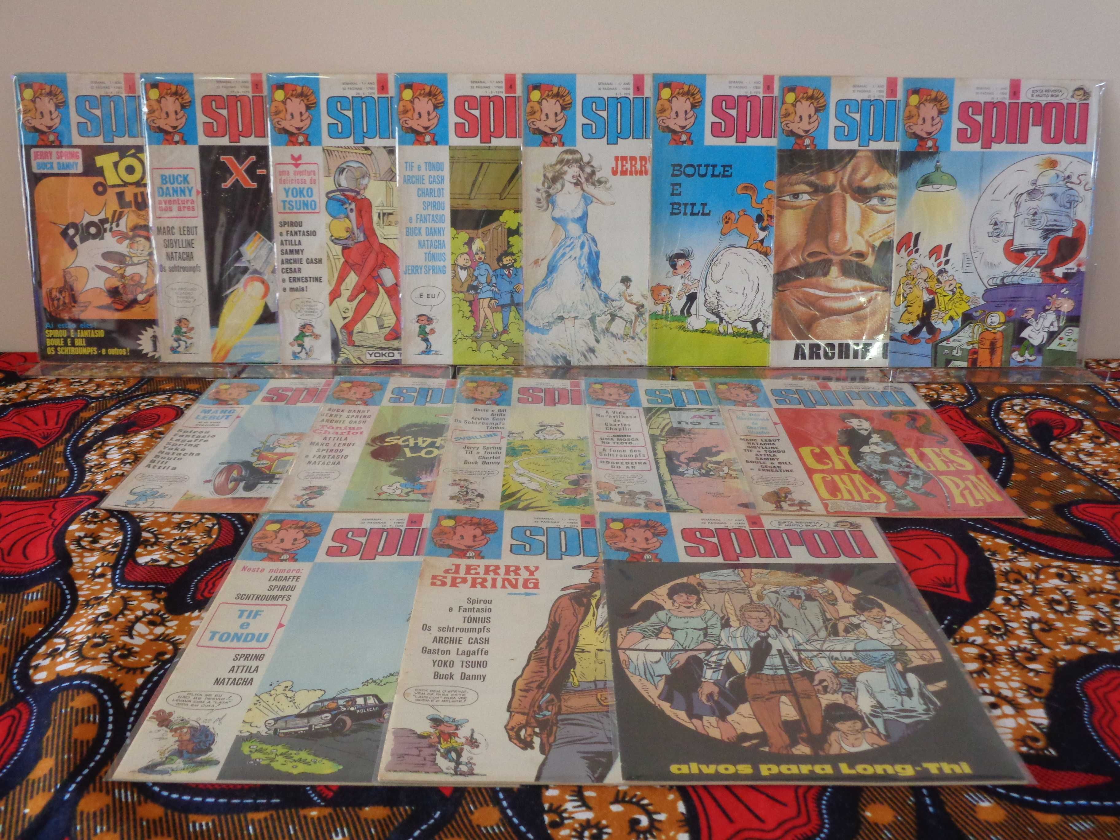 Revista Spirou. 2ª Série Completa. 32 Títulos. 1979. Portes Incluídos.