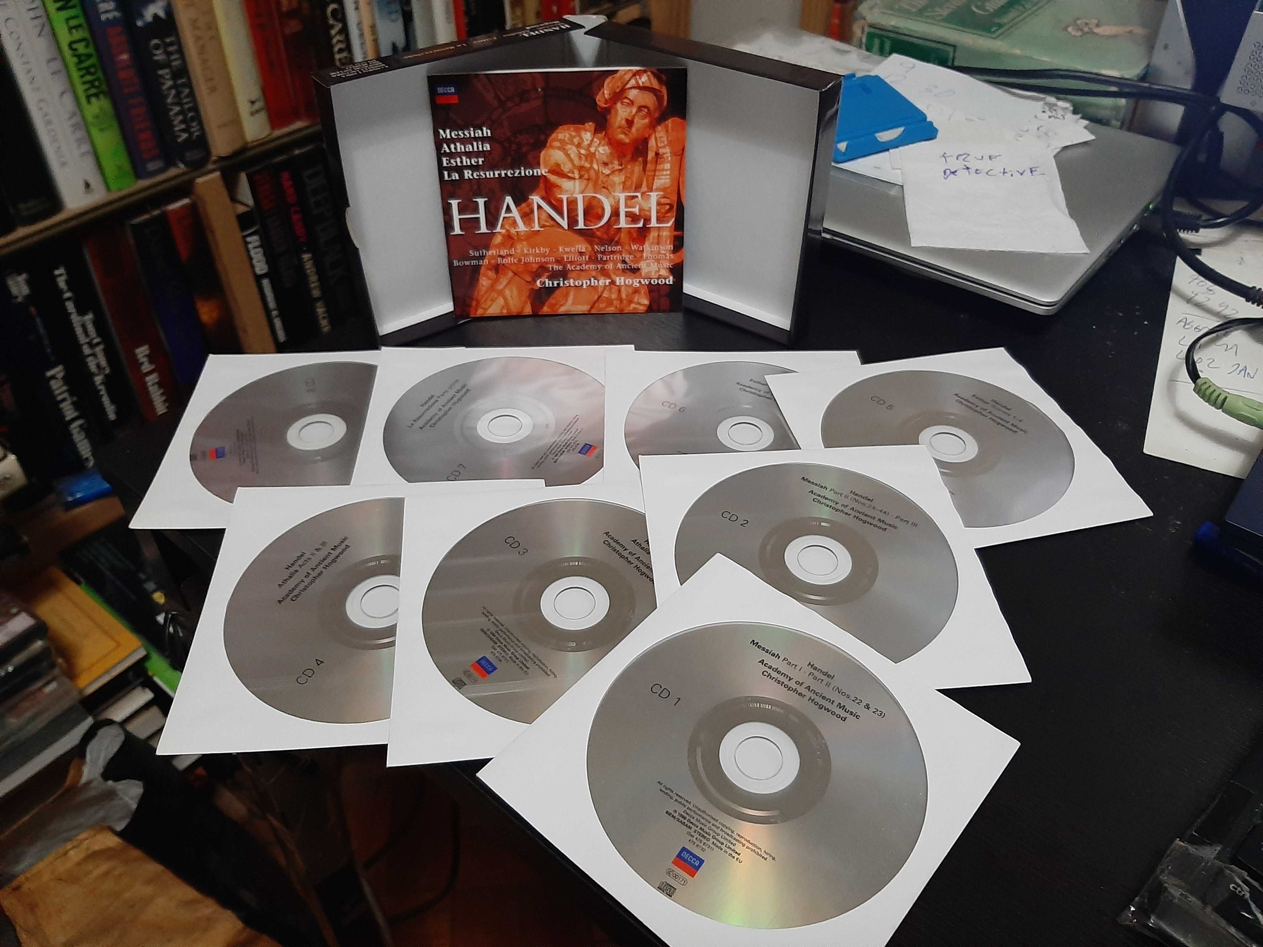 Handel – 4 Oratorios – Academy Of Ancient Music, Christopher Hogwood