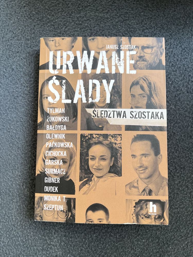 Urwane ślady - książka