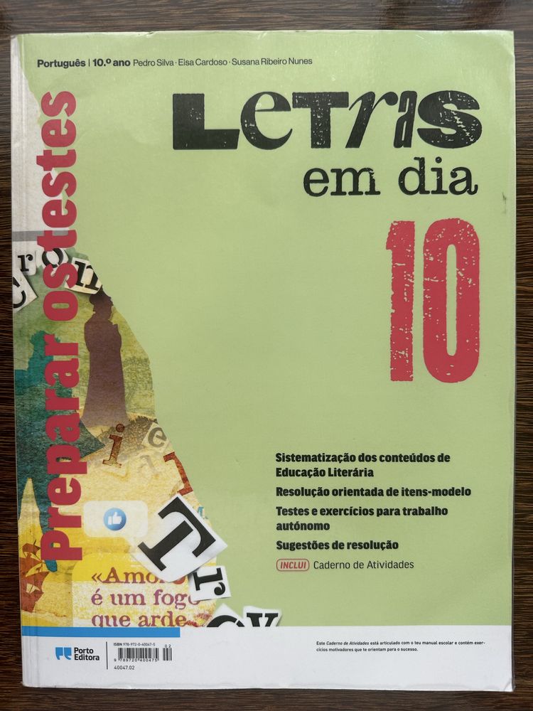 Caderno de atividades 10º ano