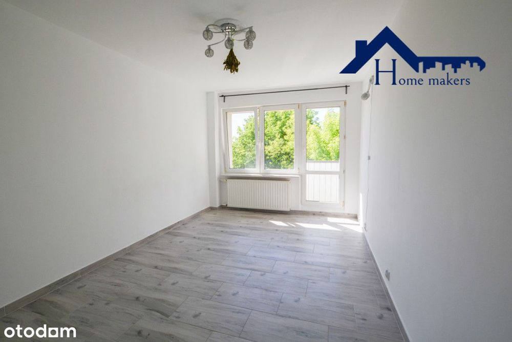 2-pokojowe z balkonem 36,4 m² blisko metra