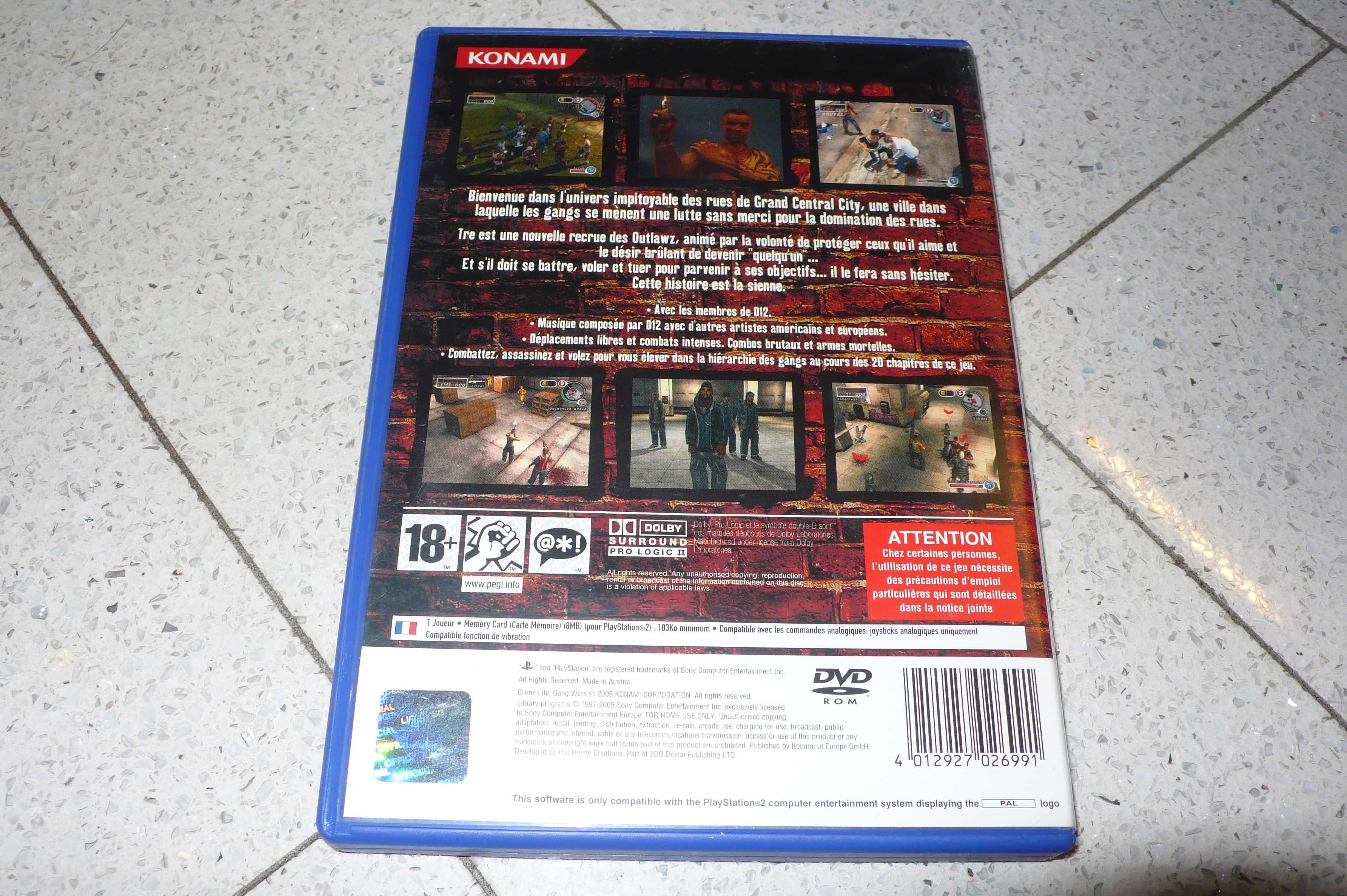 Crime Life : Gang Wars ( Playstation 2 ) PS2