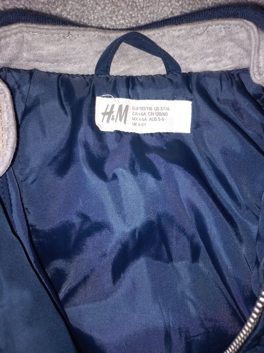 Kurtka bomberka H&M rozmiar 110/116