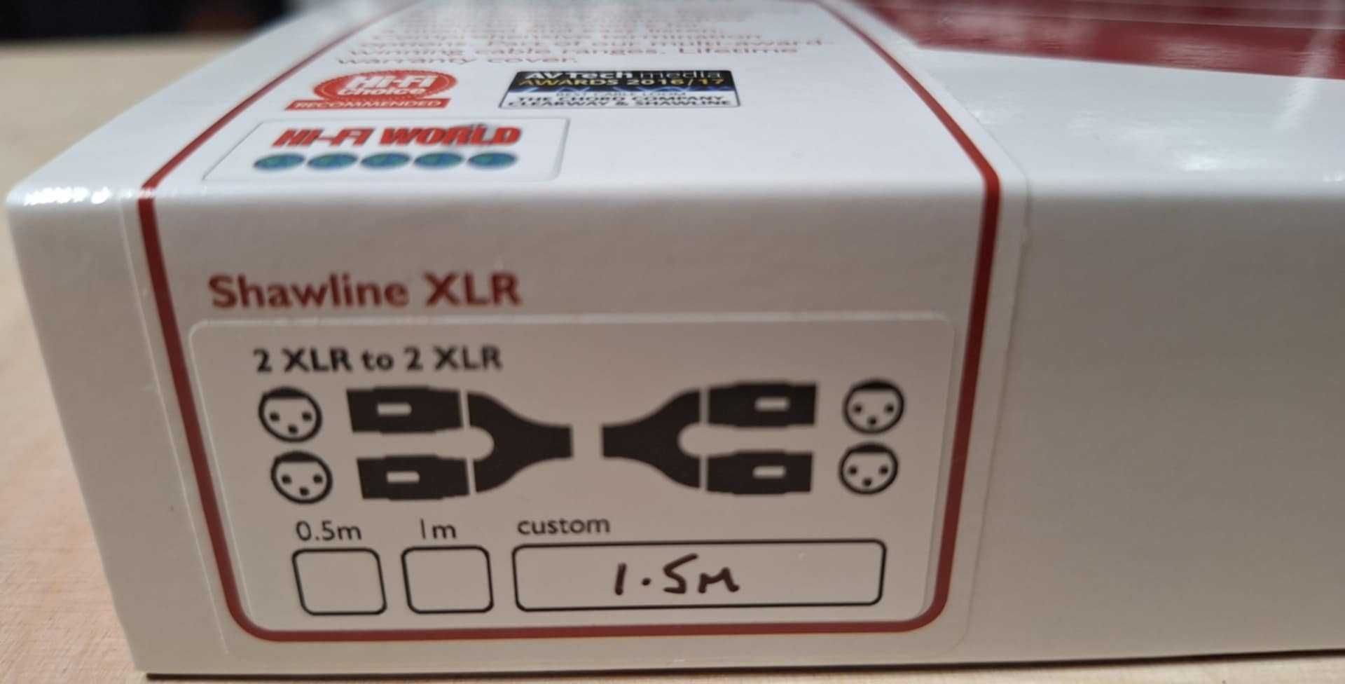 Chord Shawline posrebrzany interkonekt XLR 1,5m
