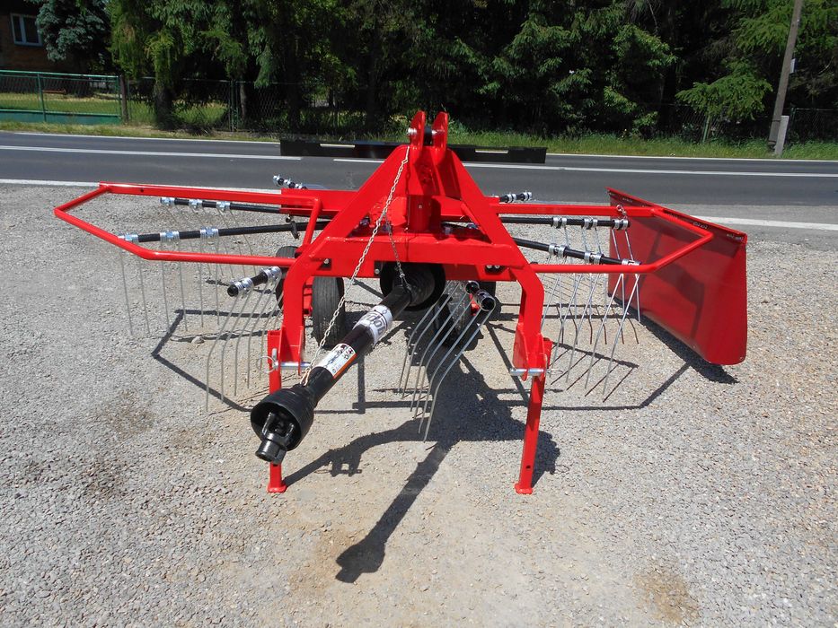 zgrabiarka 3,5m *wom gratis *tandem *szerokie koła EURO-MASZ