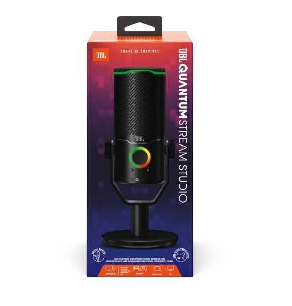 Микрофон JBL Quantum Stream Studio(JBLSTRMSTUDIOBLK)(Новий гаран 1рік)