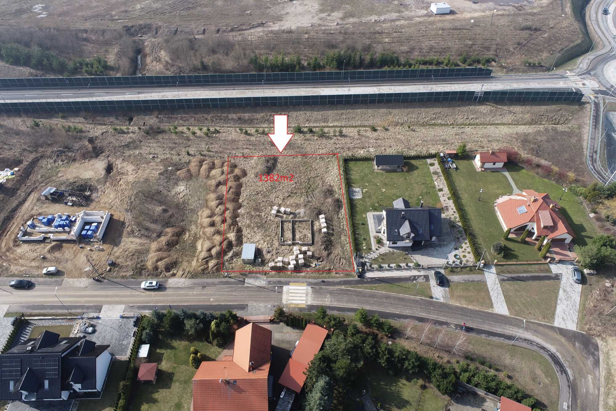 Olecko, na sprzedaż działka budowlana 1382 m2