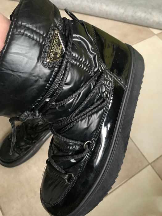 Нові чоботи сапоги дутики луноходи р.40(26 см)