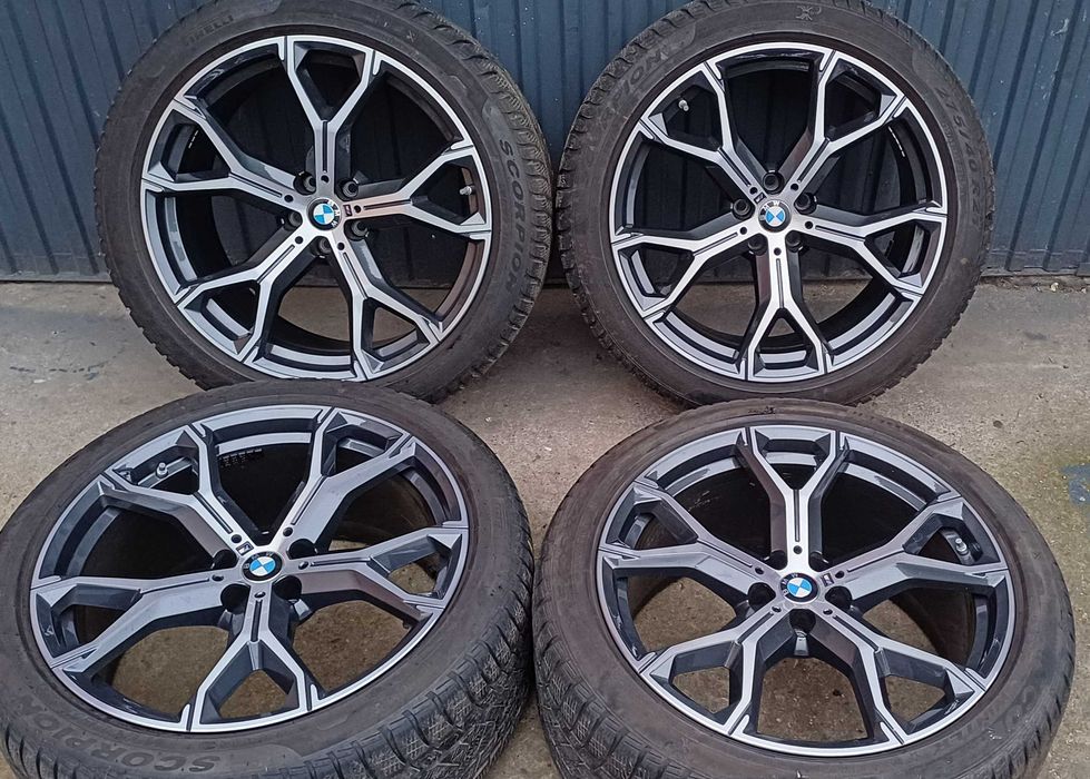 Koła zimowe 21" bmw x5 g05 x6 g06 m-pakiet wz 741 j nowe pirelli