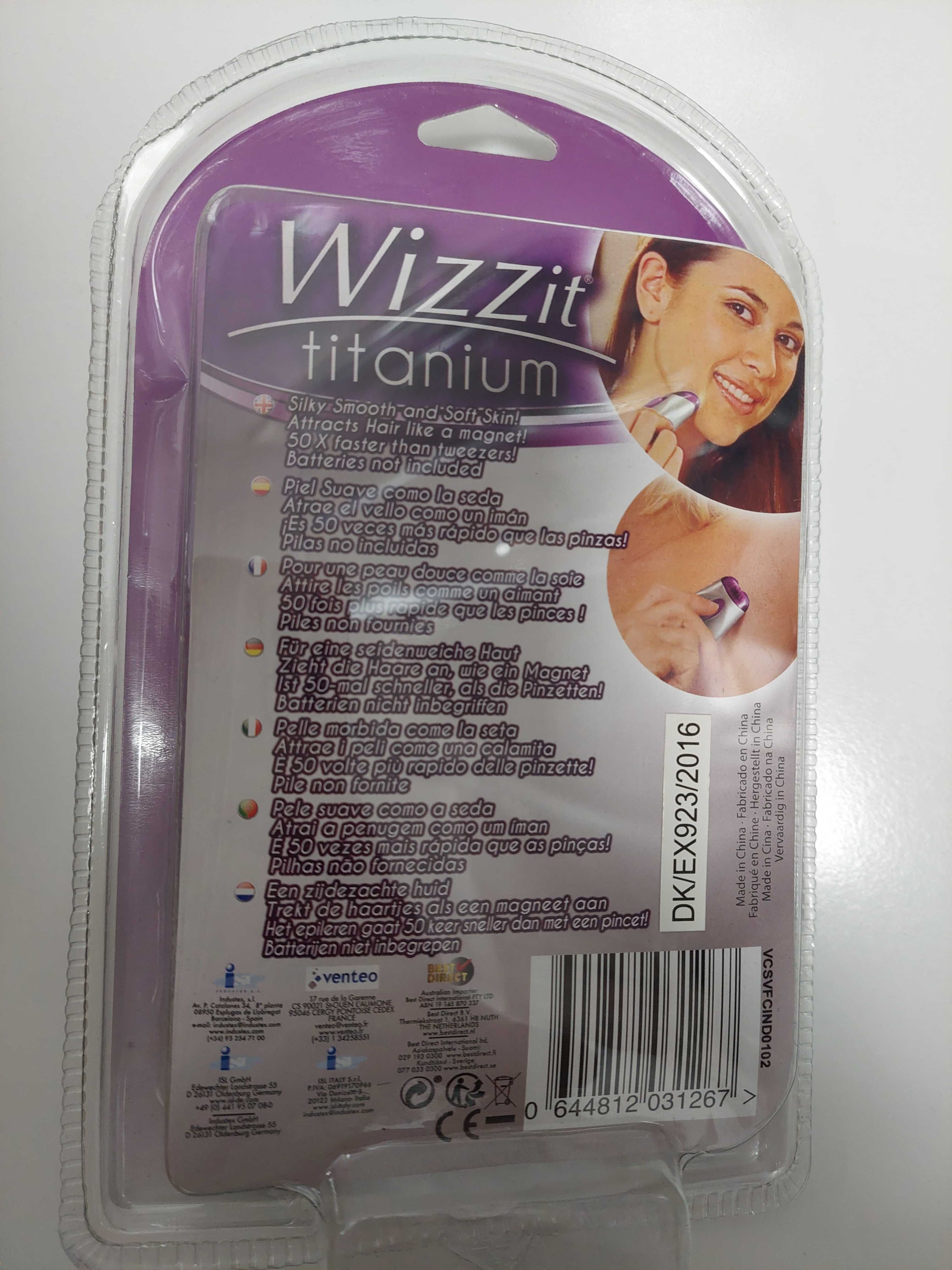 Depilator precyzyjny dla kobiet Wizzit titanum