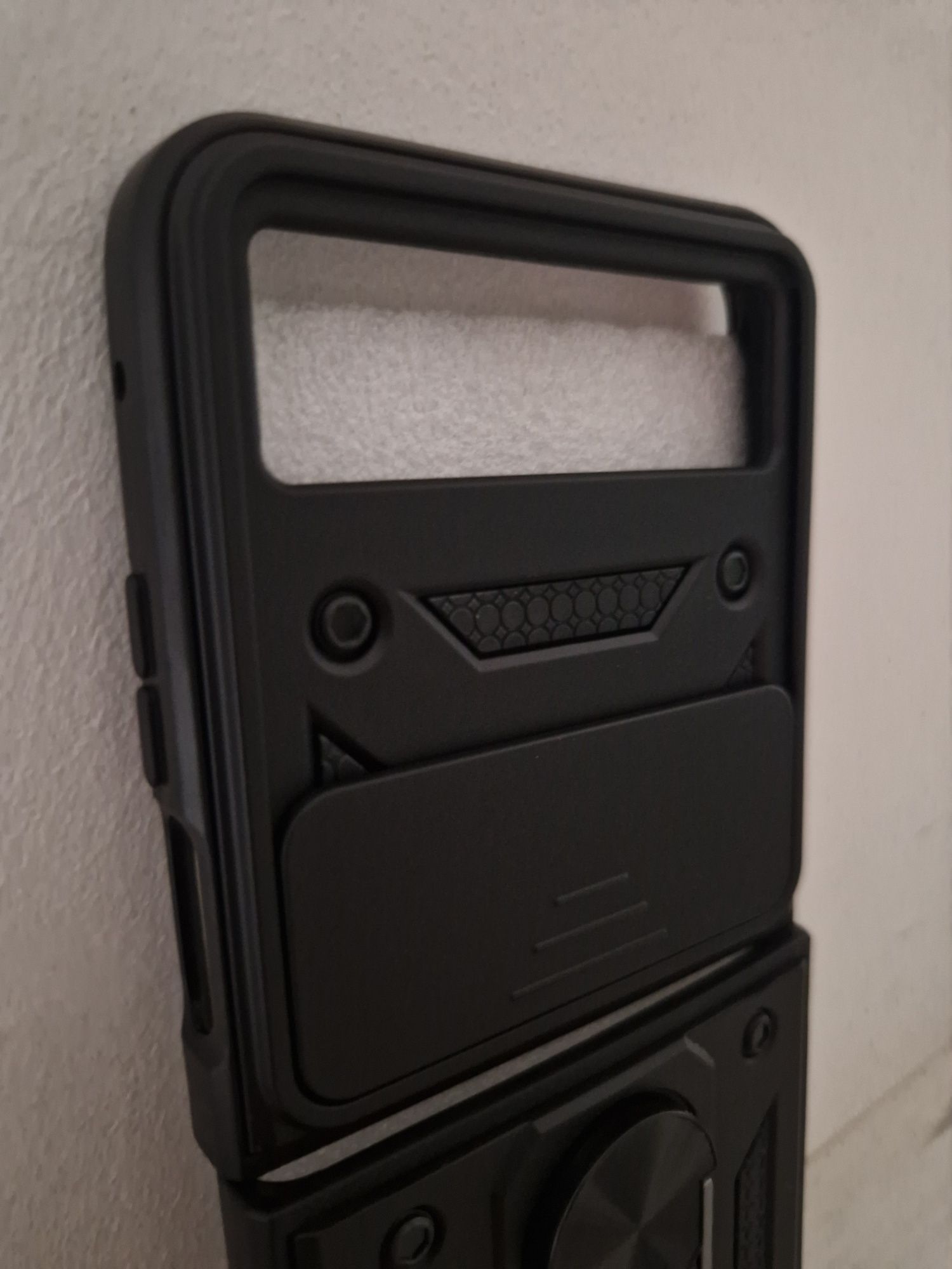 Slide Camera Armor Case do Motorola Razr 40 5G Czarny