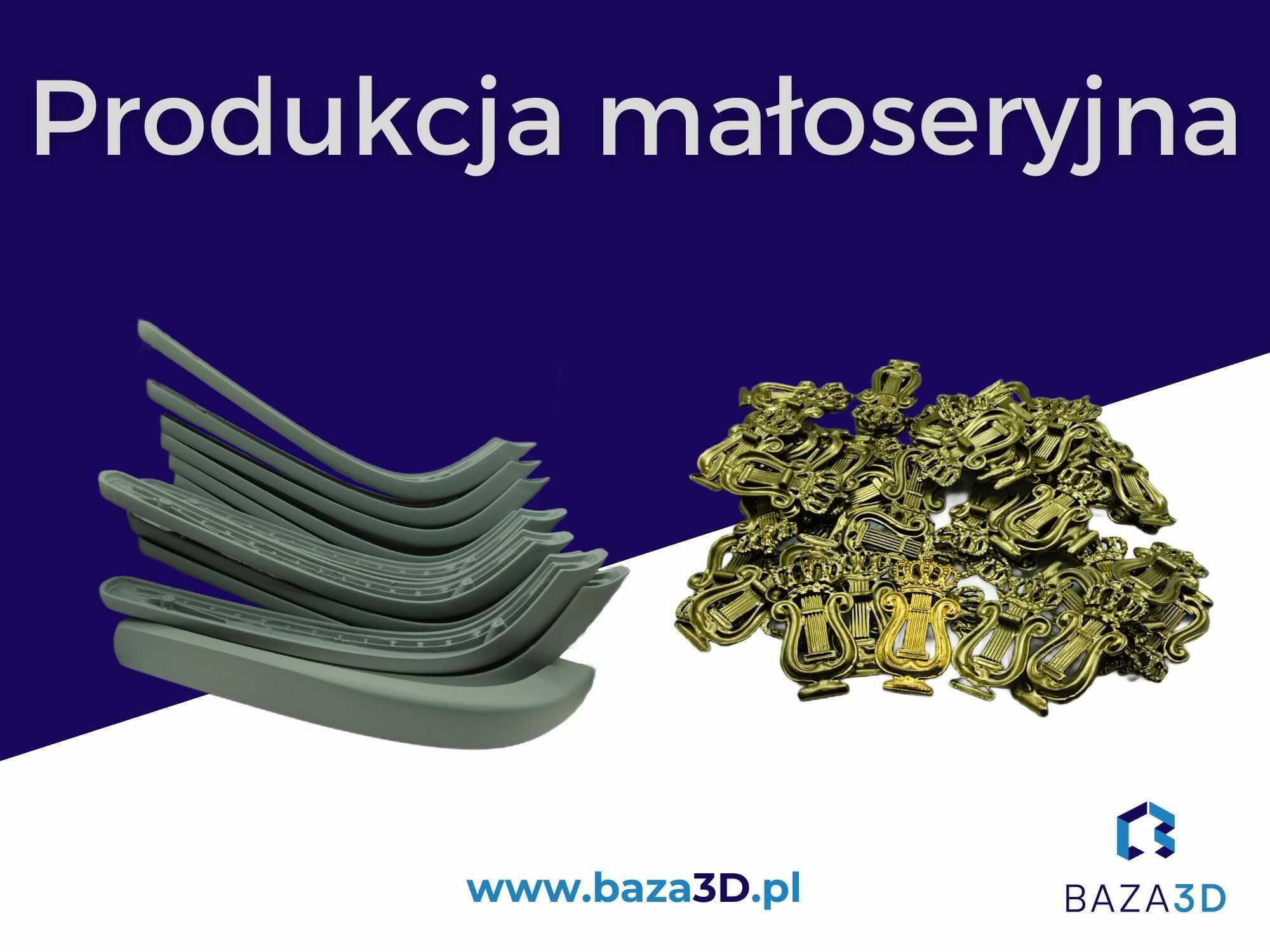 skanowanie 3D, druk 3D, projektowanie 3D - Baza3D