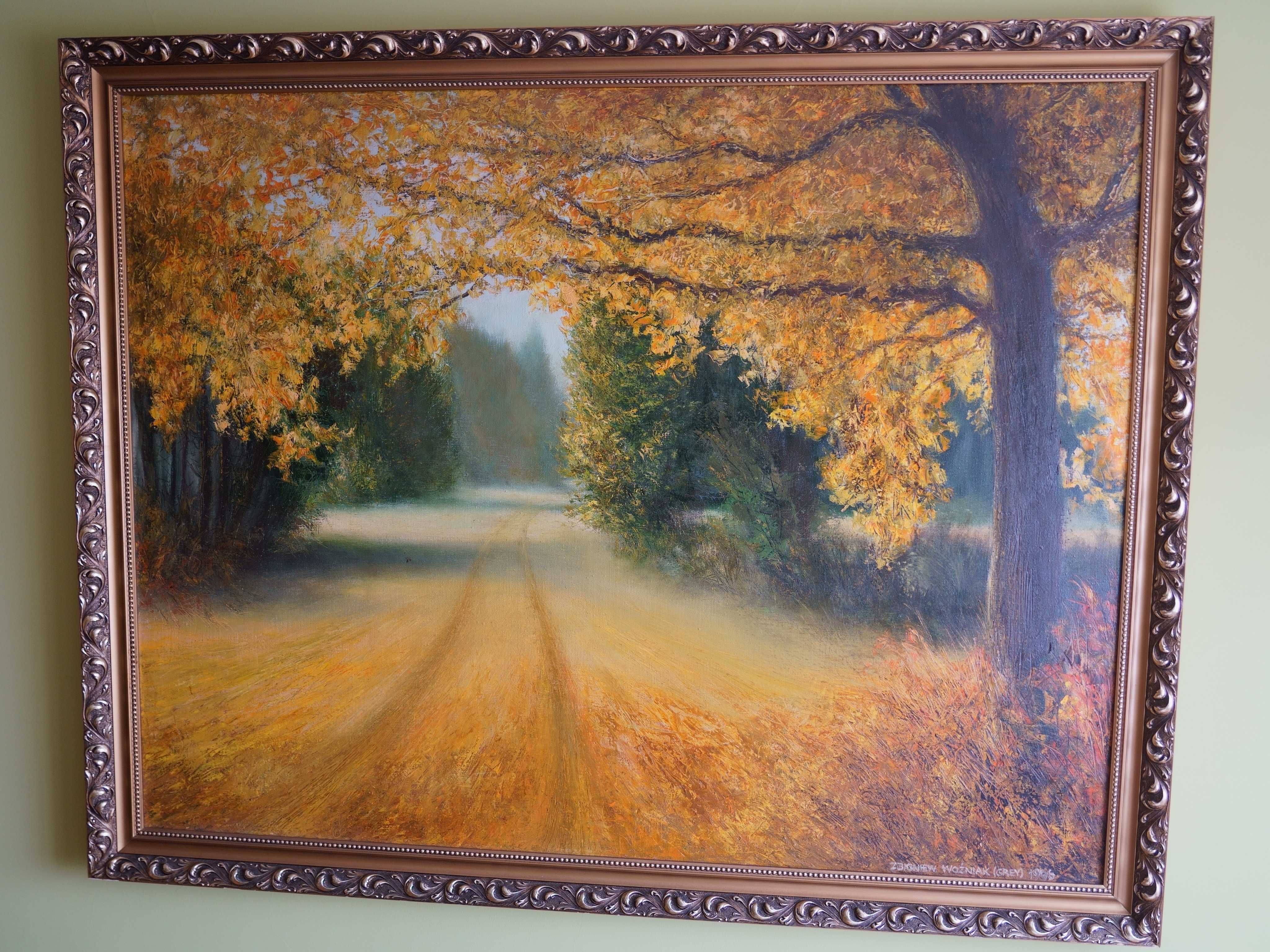 Obraz 184x145 cm Zbigniew Woźniak (Grey) 1996