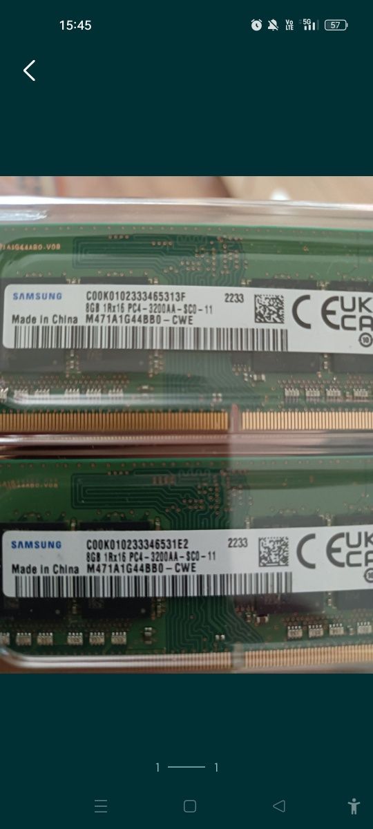Ram DDR 4 2x 8 Gb Pamiec laptopowa