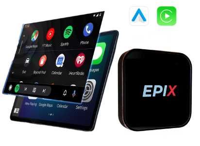 Bezprzewodowy Adapter Dual WiFi Apple Carplay Android Auto 4GB Netflix