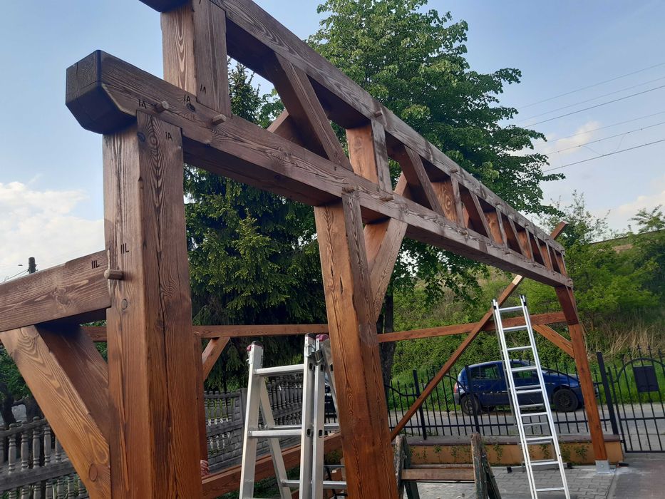 Altany, wiaty, zadaszenia - kompletne