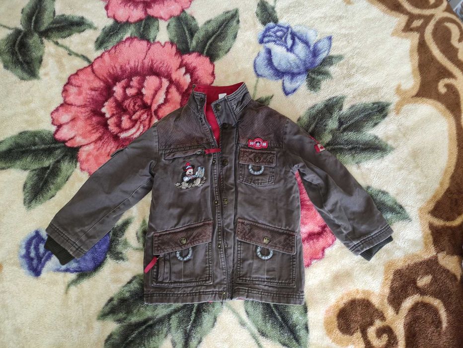 Куртка хлопчик 110 116 дарую