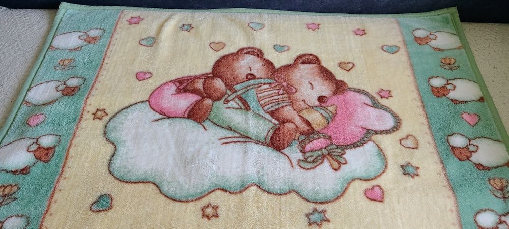 Kocyk dziecięcy polarowy