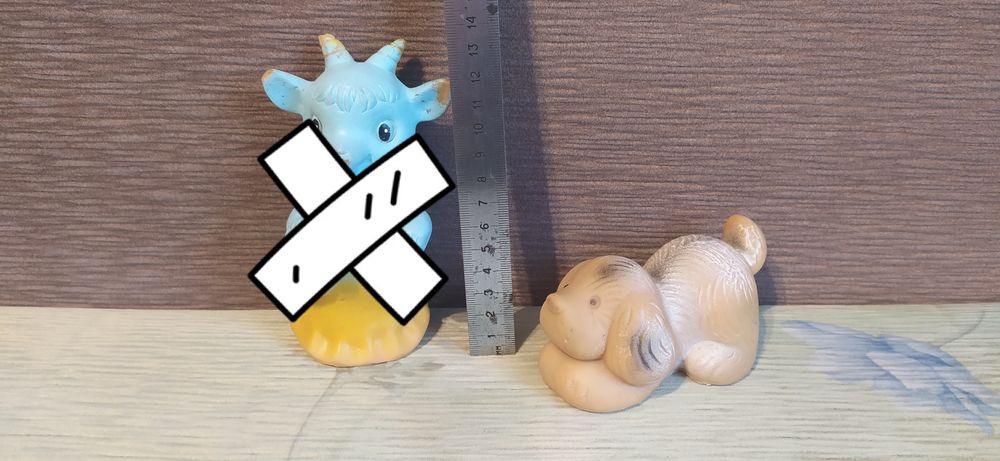 Гумові іграшки часів СРСР