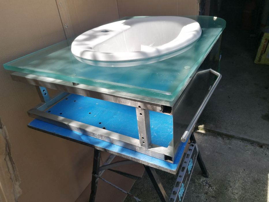 Lavatorio + base em inox