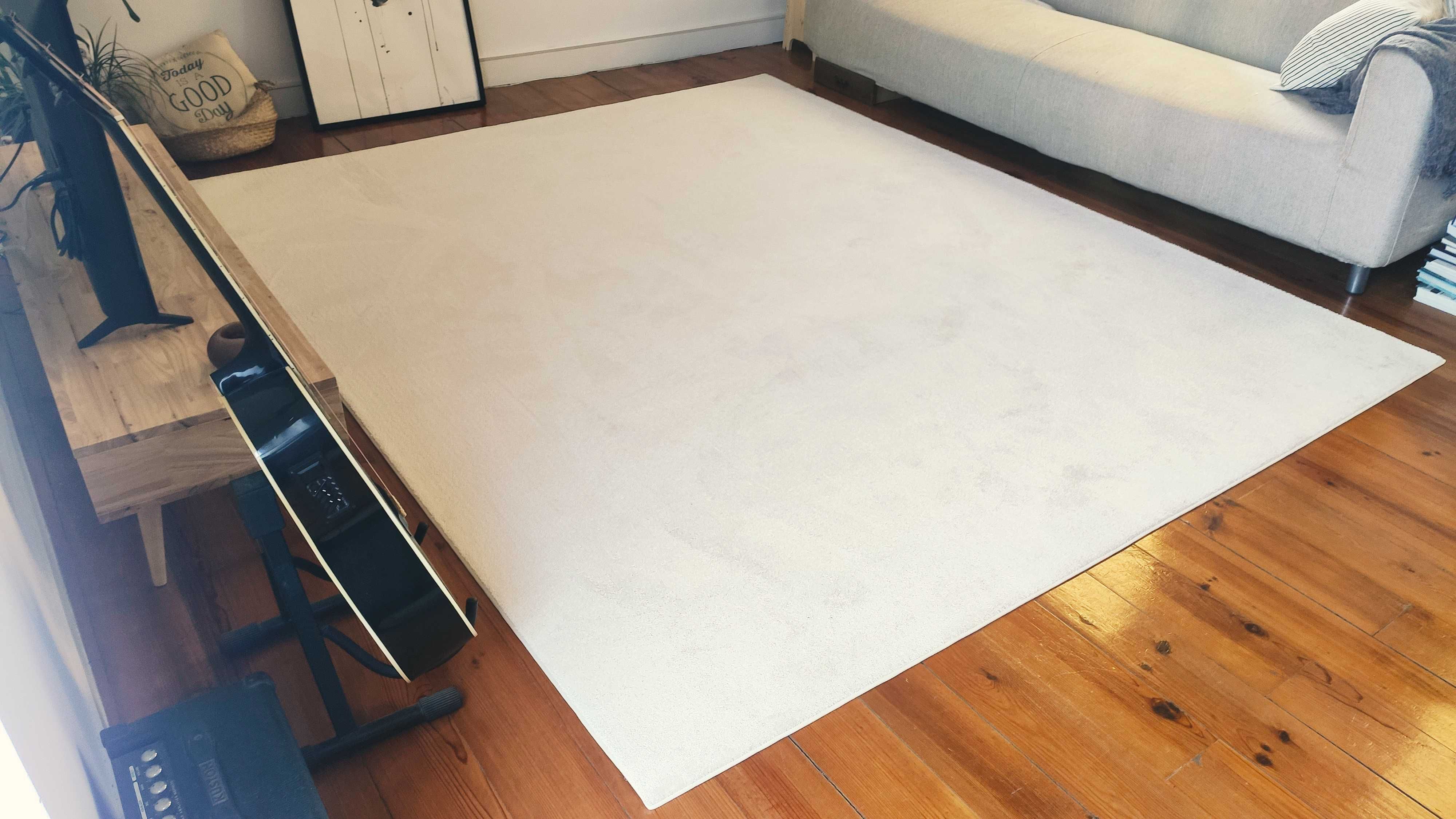 Tapete Novo branco 230x280 cm