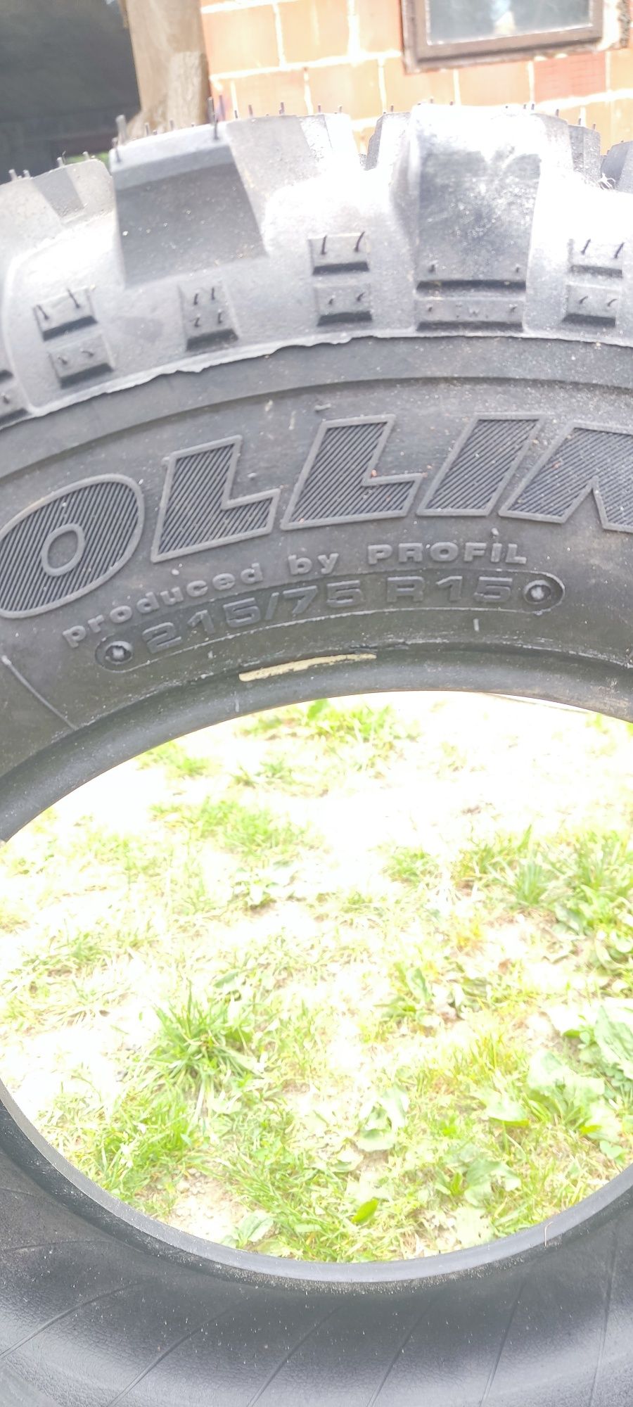 Nowe opony 215/75 R15 Collin's Breaker MT/R wzór Simex