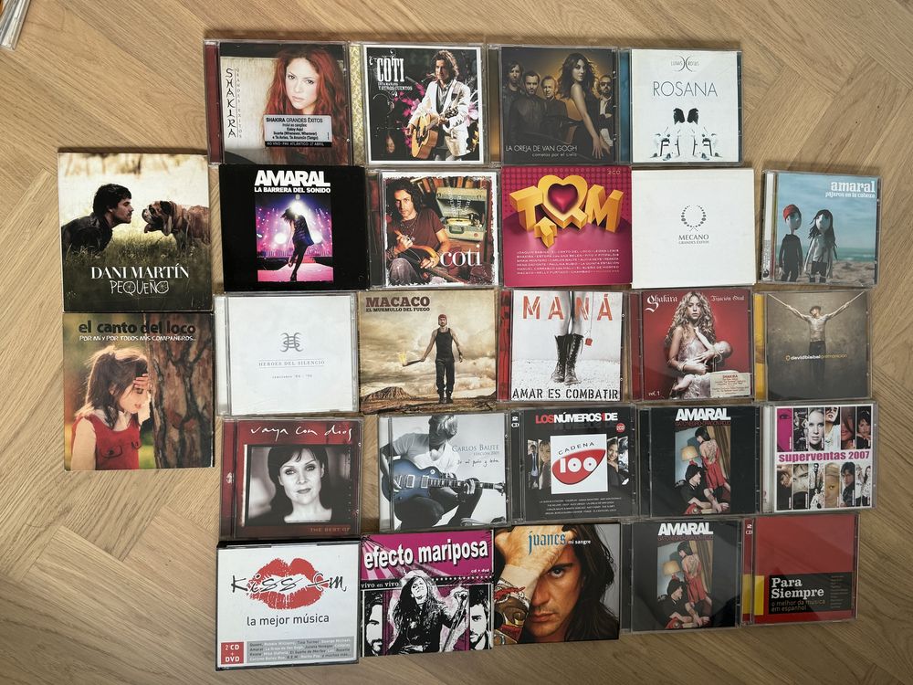 CDs de musica espanhola