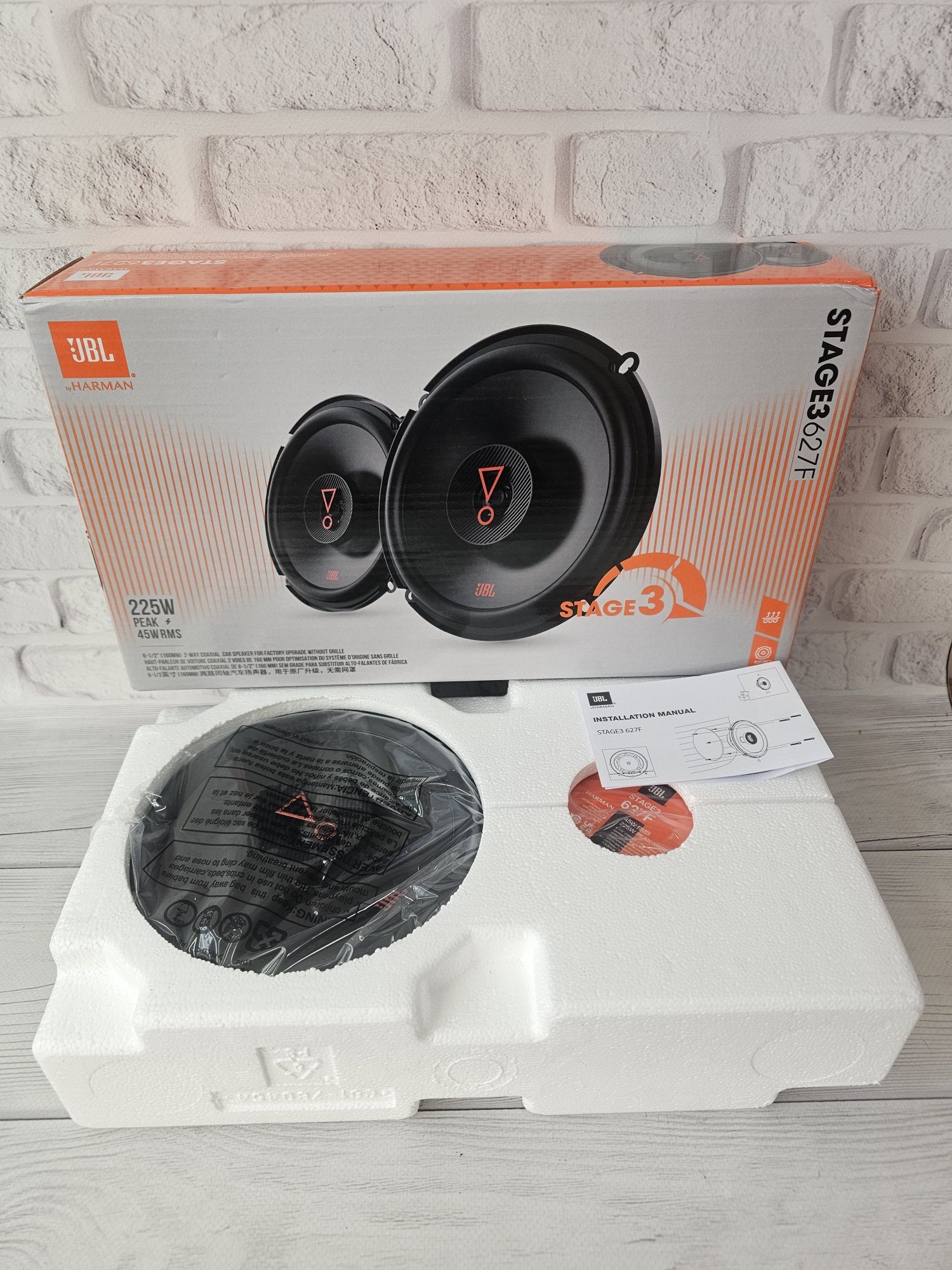 Автомобільні коаксіальні динаміки / Динамики JBL STAGE3 627F (16,5 см)