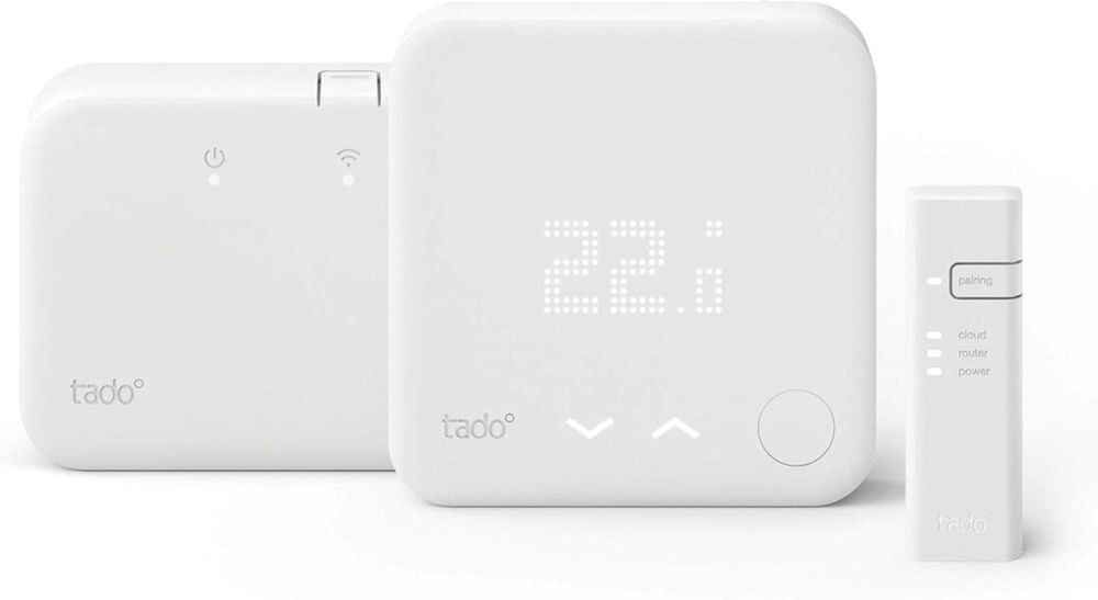 TADO — 1 termostato inteligente + 2 cabeças termostáticas inteligentes