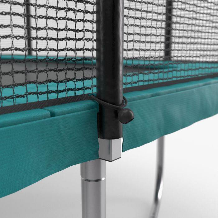 TRAMPOLIM RETANGULAR 520 COM REDE DE PROTEÇÃO