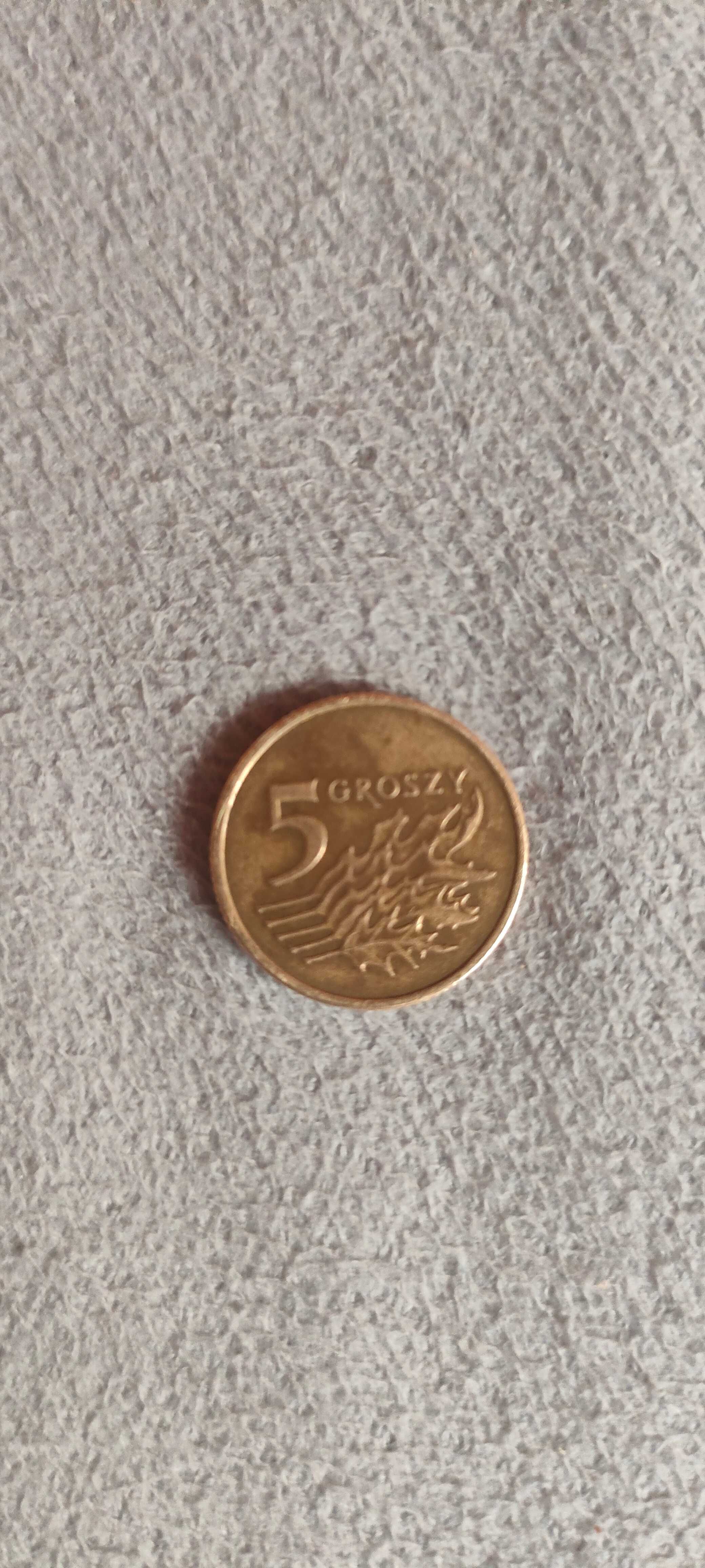 moneta 5 gr 1993r