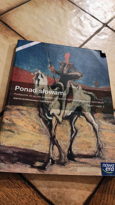 Podręcznik do języka polskiego Ponad słowami klasa 1 część 2