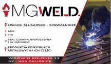 Usługi spawalnicze/ konstrukcje stalowe/ drzwi loft/ spawacz