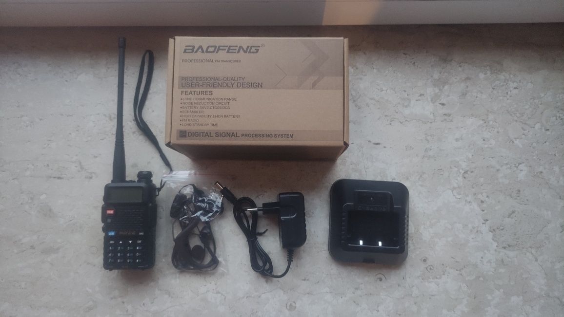 2x BAOFENG UV 5R - ( czarne )