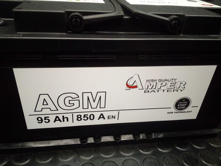 Akumulator 12V 95Ah/850A Amper AGM Kielce-dowóz gratis!!!