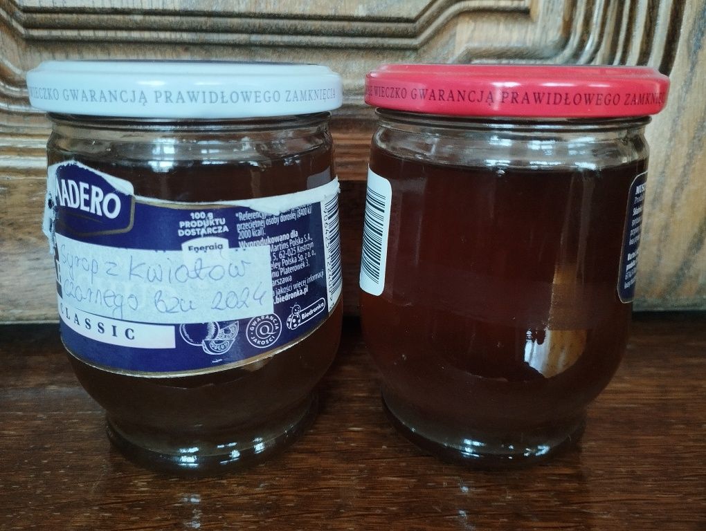 Syrop z kwiatów czarnego bzu ok 250 ml