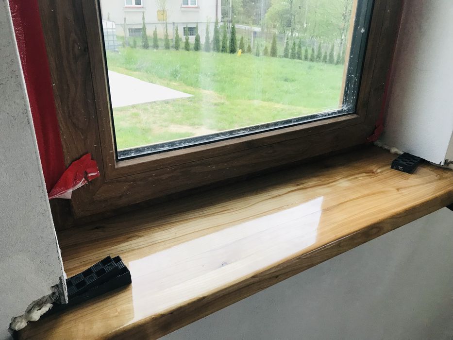 Parapet drewniany