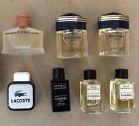 Miniaturas de perfumes para coleção - anos 80