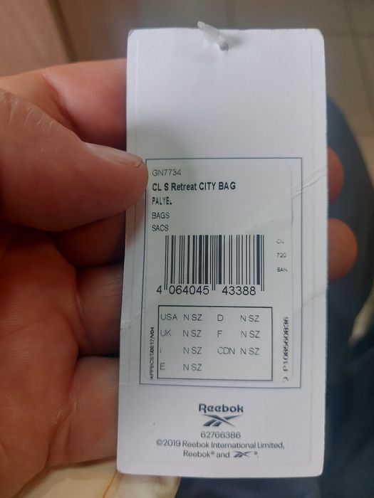 Сумка Reebok Classic GN7734 (lpn7829274)