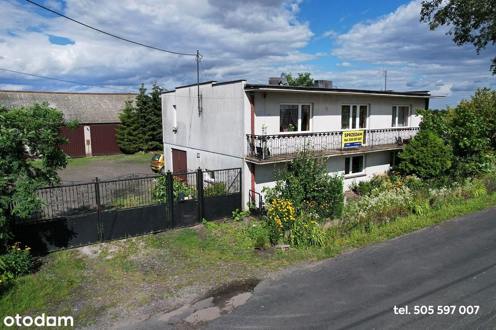 Siedlisko, dom 134 m2 z działką 3000 m2 na Kujawach